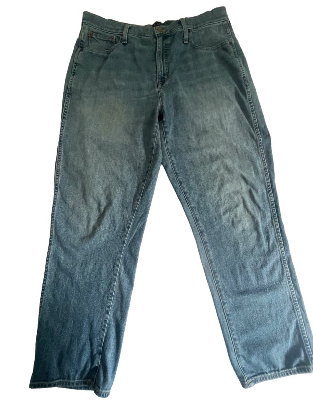 J. Crew High-Rise Classic Vintage Jeans Size 31 Light Wash Straight Leg